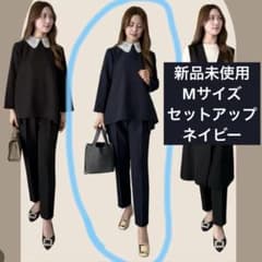新品未使用☆ しまむら レース襟ブラウス パンツ kana コラボ - メルカリ