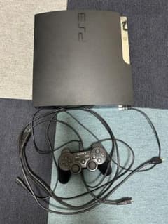 PlayStation 3 本体 ブラック コントローラー付き　ジャンクのサムネイル