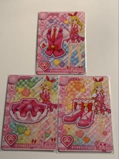 アイカツ！ ピンクステージコーデ 3枚セット 星宮いちごのサムネイル
