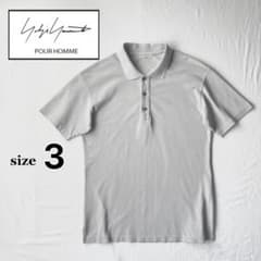 美品Yohji Yamamoto POUR HOMME刺繍ロゴポロシャツk44 美品Yohji Yamamoto POUR HOMME刺繍ロゴポロシャツk44 - メルカリ