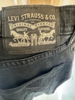 LEVI STRAUSS ダークグレー スリムフィットデニムのサムネイル