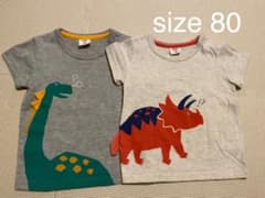 恐竜 Tシャツ 2枚セットのサムネイル