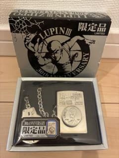 当時物　未使用　ルパン三世 30周年記念 ZIPPO 限定品　ルパンのサムネイル