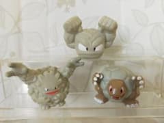 ポケモンキッズ 指人形 イシツブテ ゴローン ゴローニャ 1997年製