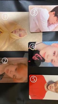 BTS ジミン トレカ ③のサムネイル