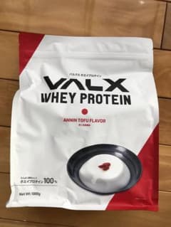 バルクス　VALX  プロテイン　1ｋｇ×2 杏仁豆腐味のサムネイル
