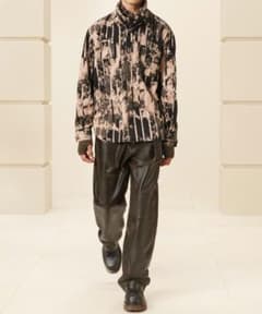 ZARA SRPLS メンズ 本革 リアルレザーパンツ - メルカリ