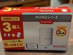 クリンスイ MONOシリーズ 浄水器カートリッジ MDC01SZ 3個入 - メルカリ