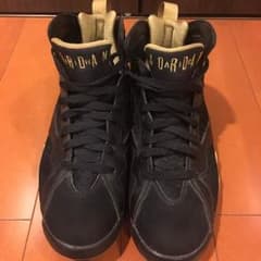 AIR JORDAN 7 GOLDEN MOMENT PACK 黒金のサムネイル