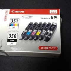 Canon 351XL　BK ３個＋GY１個のサムネイル