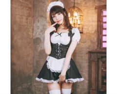 ベビードール コスプレ メイド服のサムネイル