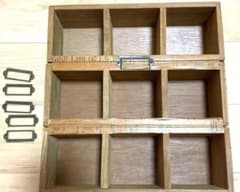 Antique wooden collection box