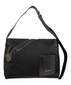 サンタ様専用】カワカワ ビッグファスナー ショルダーバッグ ナイロン