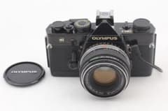 【整備済　並品】オリンパス OM-1 ブラック　50mm f1.8　#1446 整備済 並品】オリンパス OM-1 ブラック 50mm f1.8 #1446 - メルカリ