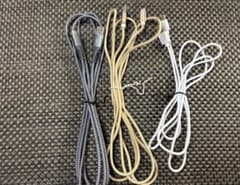 ノーブランド USB Type Cケーブル(2m/2本 1.5m/1本(中古)のサムネイル