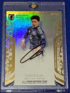 エポック 日本代表SE 2024 遠藤航 10シリ サインカード - メルカリ