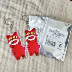 たべっ子どうぶつLAND 実写アクリルキーホルダー ねこ 2個セットのサムネイル