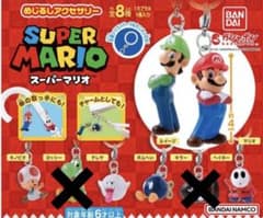 スーパーマリオ　めじるしアクセサリー　6種のサムネイル