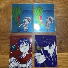 夏コミ2026ONE PIECE 尾田栄一郎 イラストカード 2枚セット＋おまけのサムネイル