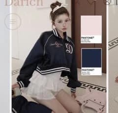 ダーリッチ　スカジャン　Darich Club スカジャンNVY ダーリッチ Darich Darich Clubスカジャン （ネイビー） -ファッション