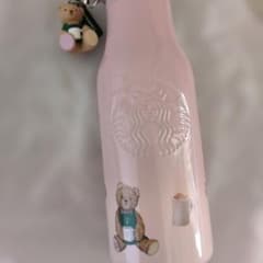 スタバジェラートピケリッドカバーベアチャーム付き、ステンレスボトル