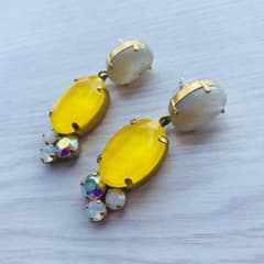 フィリップフェランディス ピアス✨イエローのサムネイル