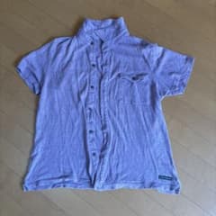 A HOPE HEMP 半袖シャツ パープルのサムネイル