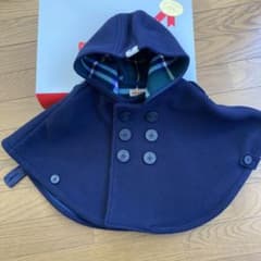 ミキハウス　mikiHOUSE ポンチョ　コートのサムネイル