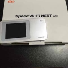 au Speed Wi-Fi NEXT W01 ホワイトのサムネイル