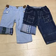 ミキハウス ハーフパンツ 100 110のサムネイル