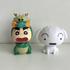 クレヨンしんちゃん　フィギュア　2セット　しんちゃん　シロ