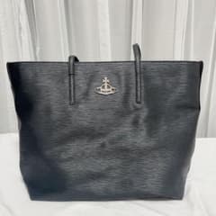 A4可 Vivienne Westwood レザー トートバッグ 黒のサムネイル