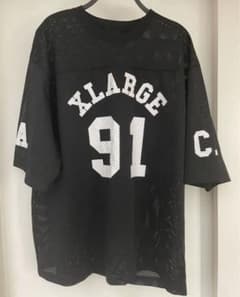 xlarge エクストララージ 公式　半袖　Tシャツ　黒　夏のサムネイル