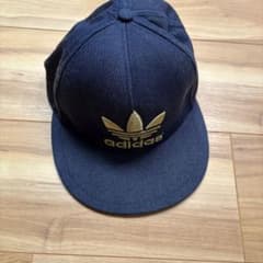 adidas Originals キャップ トレフォイル刺繍 ブラックのサムネイル