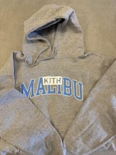 KITH ヴィンテージ MALIBU グレー パーカー Lサイズ - メルカリ