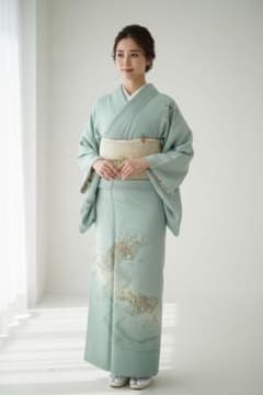 ◎mk-2853 未着用 付下げ 訪問着 豪華3大刺繍 一ツ紋 12-29 - メルカリ