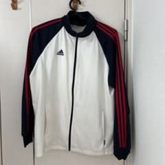 adidas ジャージ ホワイト/ネイビー/レッドのサムネイル