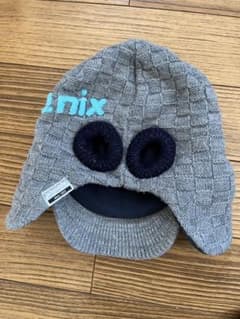 キッズニット帽　PHENIX フェニックス　グレーのサムネイル