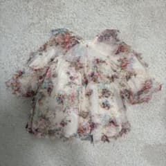 cottoli 花柄チュールワンピースのサムネイル