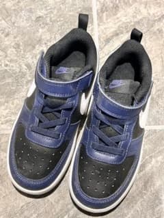 Nike キッズスニーカー ネイビー/ブラック　コートボローのサムネイル
