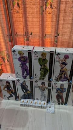 이치 반 쿠지 조조의 기묘한 모험 GOLDEN WIND 피규어 세미컴프