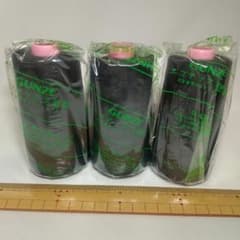 R158 #80 グンゼスパン ミシン糸 3本セットのサムネイル