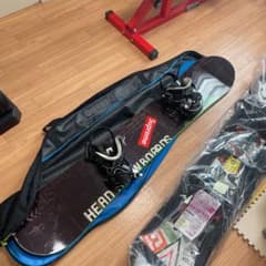 head スノーボード　バイン　ケース　セットのサムネイル