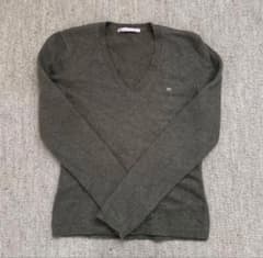 Paul Smith Vネックセーター オリーブグリーンのサムネイル