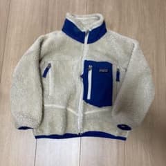 パタゴニア キッズレトロカーディガン ナチュラル サイズXXSのサムネイル