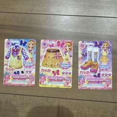アイカツカード フレンチガーリーコーデ 3枚セットのサムネイル