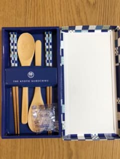 京都くろちく　竹製スプーン&お箸セットのサムネイル