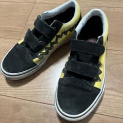 ２日間限定☆vans スヌーピーコラボ　ベルクロ　21のサムネイル