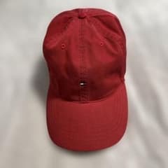 TOMMY HILFIGER レッド ベースボールキャップのサムネイル