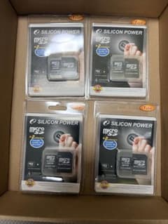 新品 Silicon Power microSDカード 1GB 4枚セットのサムネイル